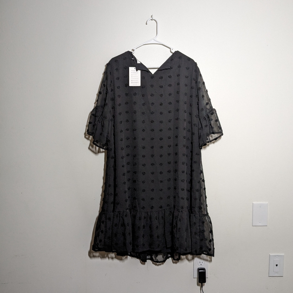 20W Pinup Fashion Black Dress with tags - Picture 3 of 4